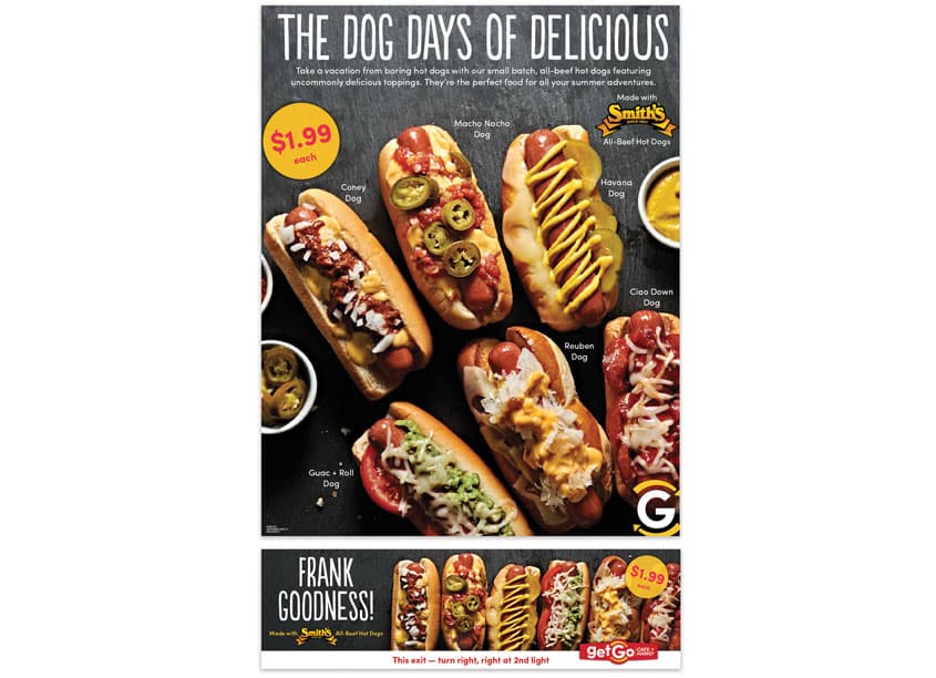 Dog Days of Summer — Advertising + Ad Campaigns design — by Giant Eagle Advertising Department — 2018 GDUSA award winner