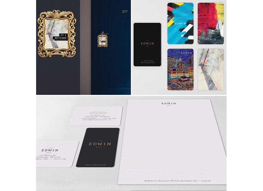 The Edwin Hotel Brochure & Collateral — Brochures & Collateral design — by Streetsense — 2018 GDUSA award winner