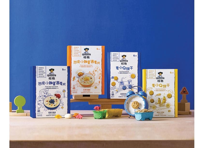 Quaker Kids China Packaging — Package Design — by PepsiCo Design & Innovation — 2018 GDUSA award winner