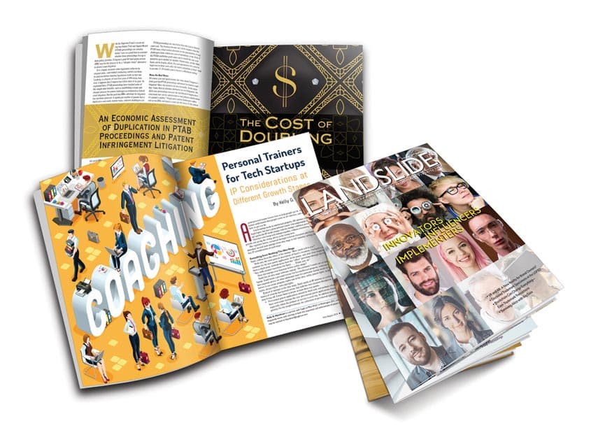 Landslide Magazine 2018 — Publications & Newsletters design — by American Bar Association — 2018 GDUSA award winner