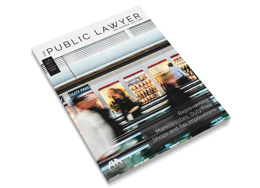 Public Lawyer Publication Design — Publications & Newsletters design — by American Bar Association — 2018 GDUSA award winner