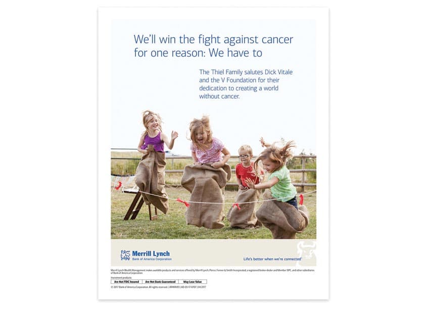 The V Foundation Cancer Ad