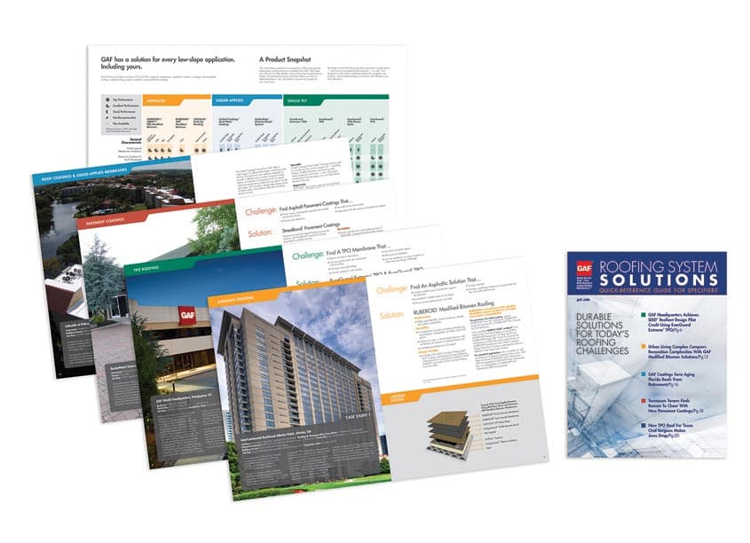 Quick Reference Guide for Specifiers Brochure