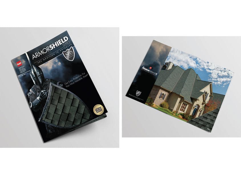Armorshield Brochure — Brochures & Collateral design — by GAF Creative Services — 2018 GDUSA award winner