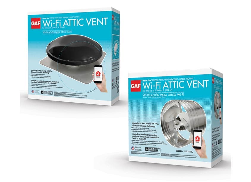Masterflow Wifi Vents Packaging — Package Design — by GAF Creative Services — 2018 GDUSA award winner