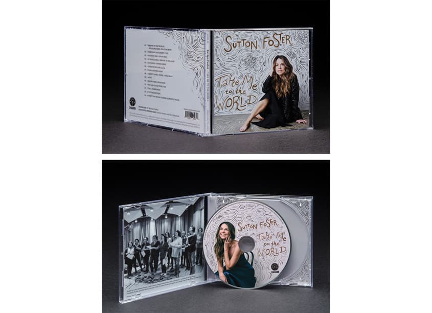 Sutton Foster Album Cover Design