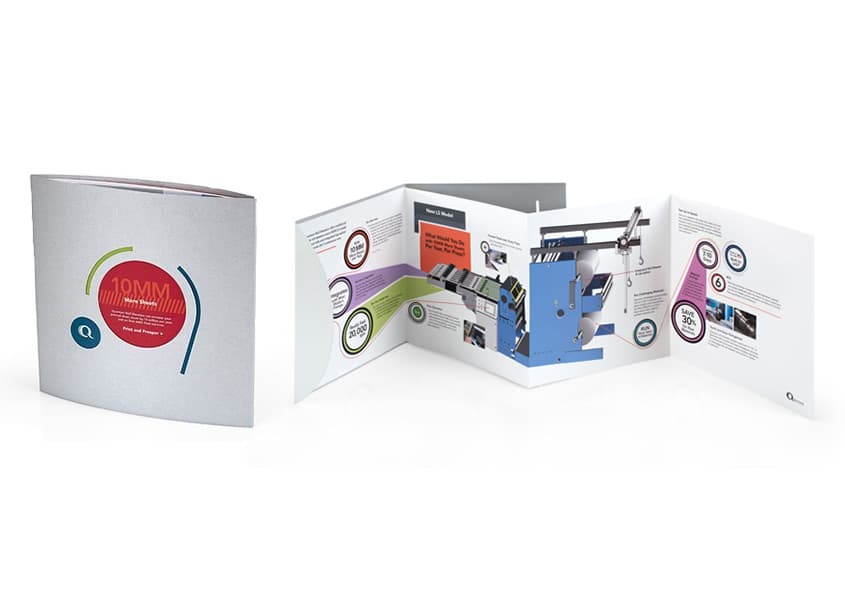 Quantum Roll Sheeters Brochure — Brochures & Collateral design — by Digital Hive Mind Inc. — 2018 GDUSA award winner