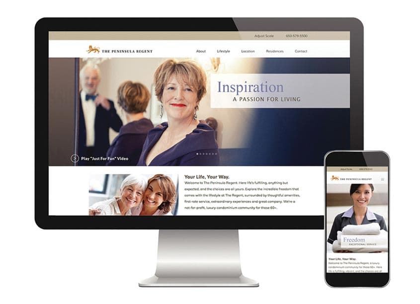 PeninsulaRegent.com Website Design