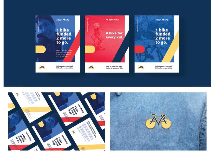 Adapt Ability Branding — Branding + Identity Programs design — by Alan Barba Design — 2018 GDUSA award winner