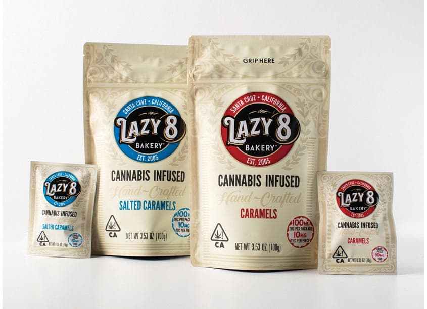 Lazy 8 Package Design — Package Design — by Plaid Marketing — 2018 GDUSA award winner