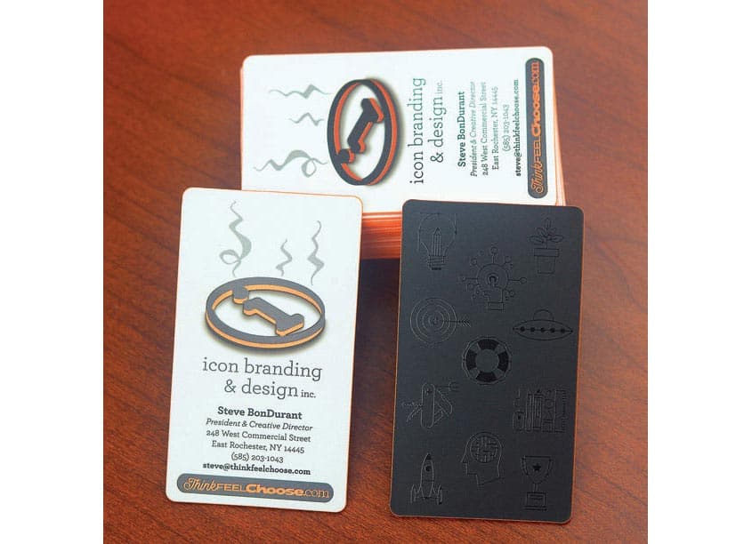 Icon Branding & Design Business Card — Branding + Identity Programs design — by Icon Branding & Design — 2018 GDUSA award winner