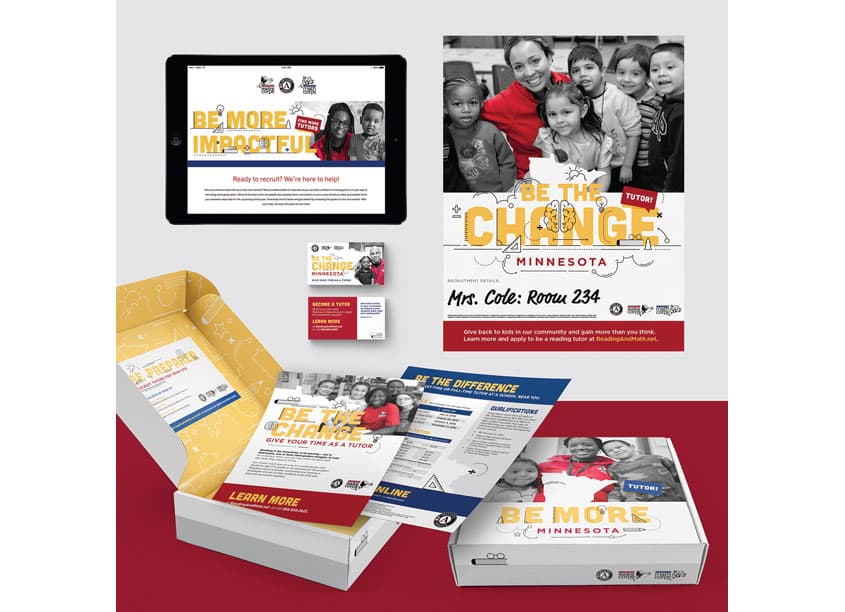 Be More Minnesota Recruitment Campaign — Designing for Good + Public Service — by Christiansen Creative — 2019 GDUSA award winner
