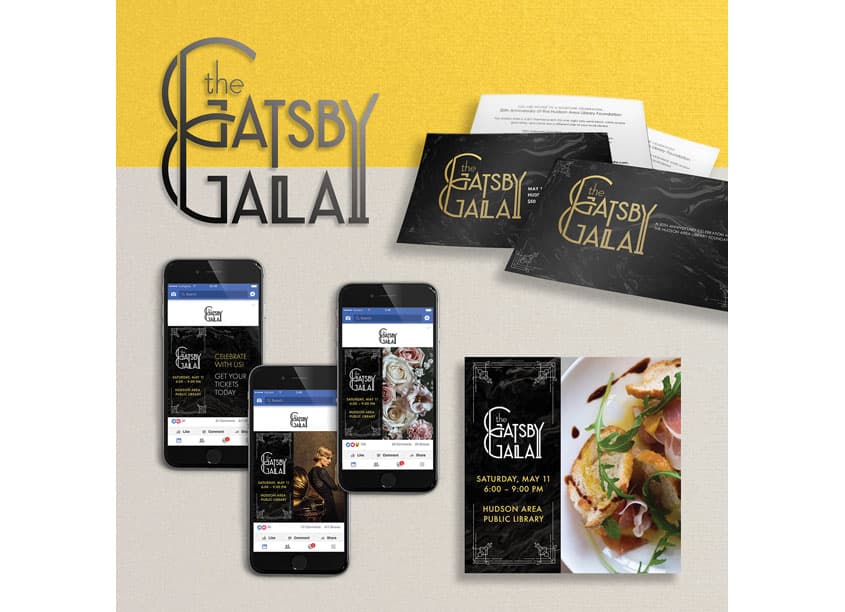 Gatsby Gala Branding