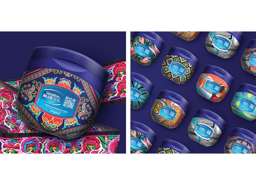 Vaseline - Journey of a Jar Limited Edition designs — Package Design — by 1HQ USA — 2019 GDUSA award winner