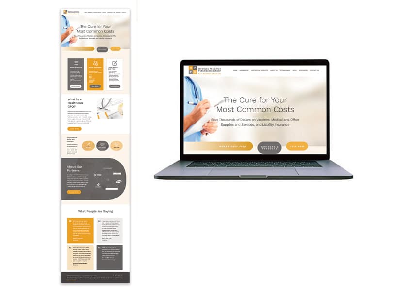 Website Design & Build — Website & UX/UI Design — by Lentini Design & Marketing, Inc. — 2019 GDUSA award winner
