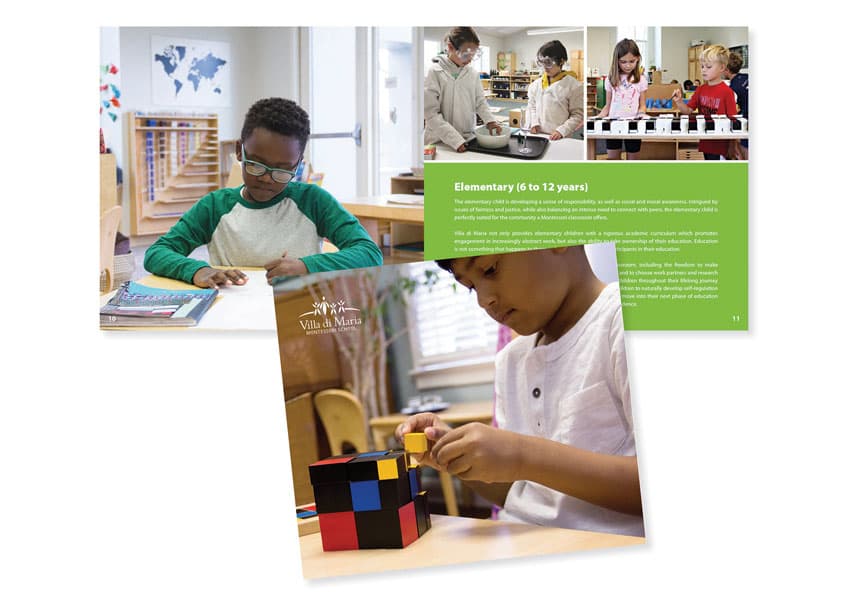 Admissions Brochure — Brochures & Collateral design — by Stan Gellman Graphic Design — 2019 GDUSA award winner