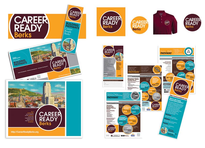 Career Ready Berks Branding + Identity