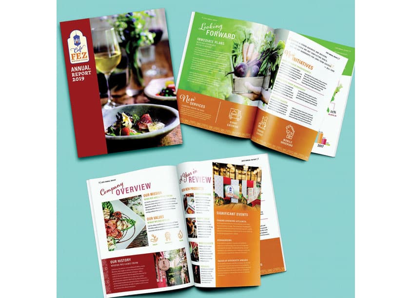 Cafe FEZ Moroccan Restaurant Annual Report