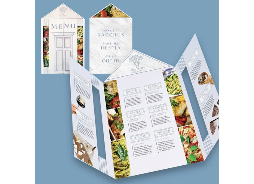 OLYMPUS Greek Restaurant Menu
