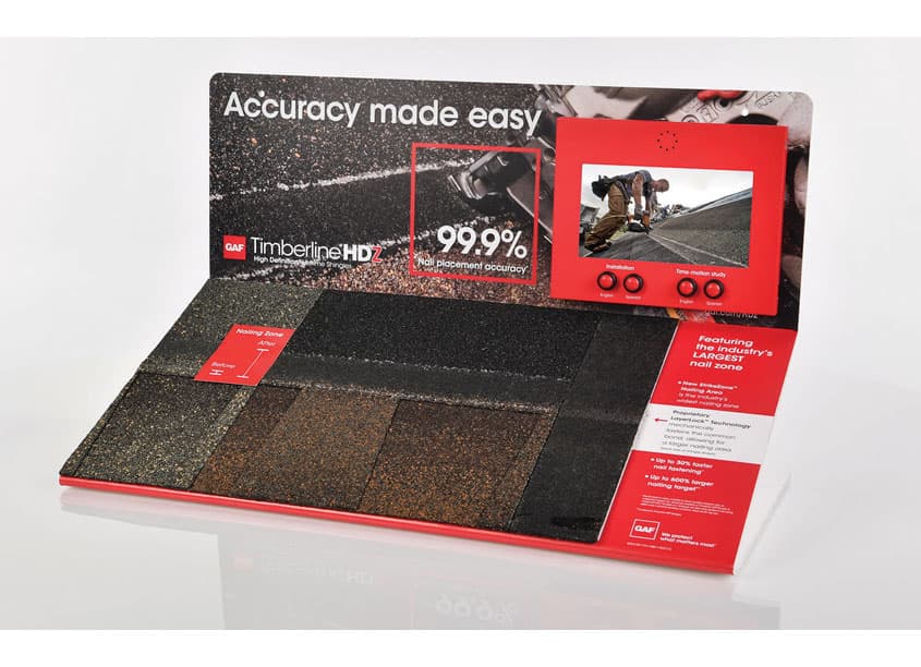 HDZ Counter Display and Counter Mat