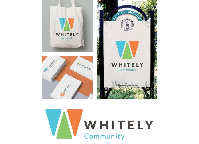 Whitely Community Identity Design