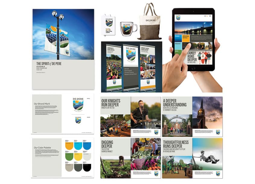 City of De Pere Branding