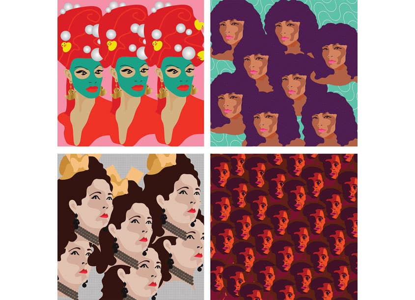 Pop Portraits for Instagram and Facebook