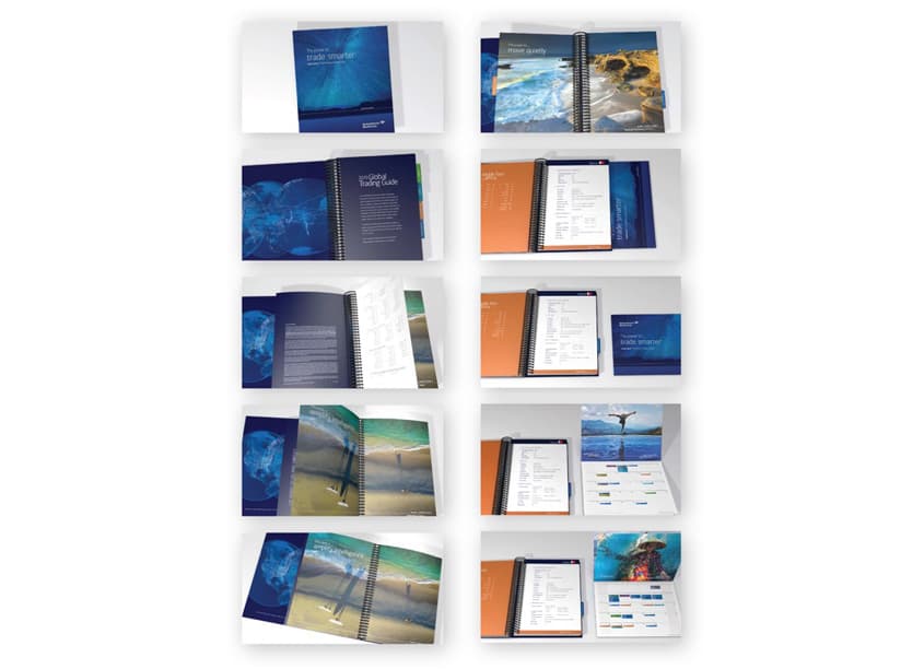 Global Trading Guide & Calendar 2019 — Brochures & Collateral design — by Bank of America, Enterprise Creative Solutions — 2019 GDUSA award winner