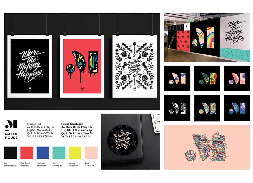 Makerhouse Branding