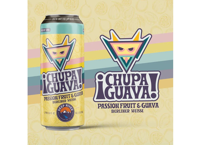 Chupa Guava Can Label Design Principal