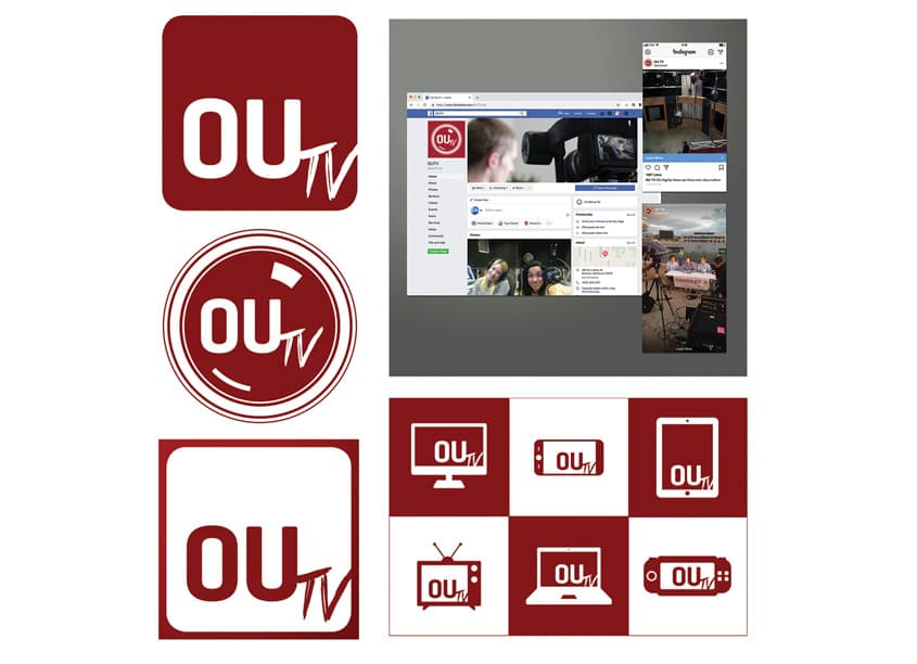 OU TV Flexible Logo System