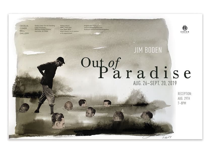 Out of Paradise Exhibition Poster