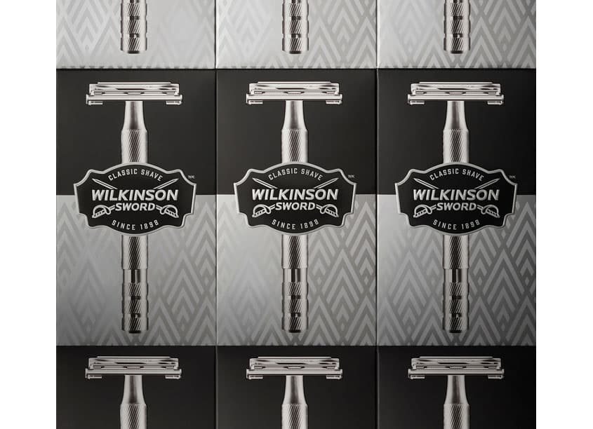 Wilkinson Sword Double Edge Razor Package Design