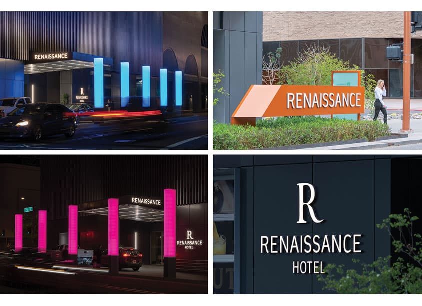 Renaissance Phoenix Hotel Environmental Graphics