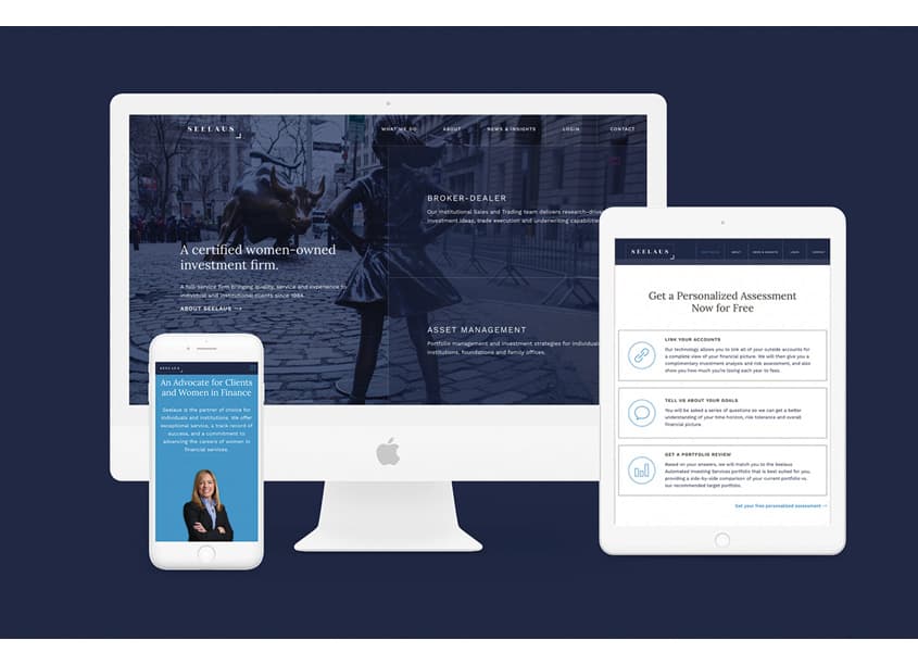 Website Design — Website & UX/UI Design — by Prosek Partners — 2019 GDUSA award winner
