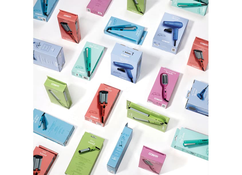 Mini Stylers Packaging — Package Design — by Conair Corporation — 2019 GDUSA award winner