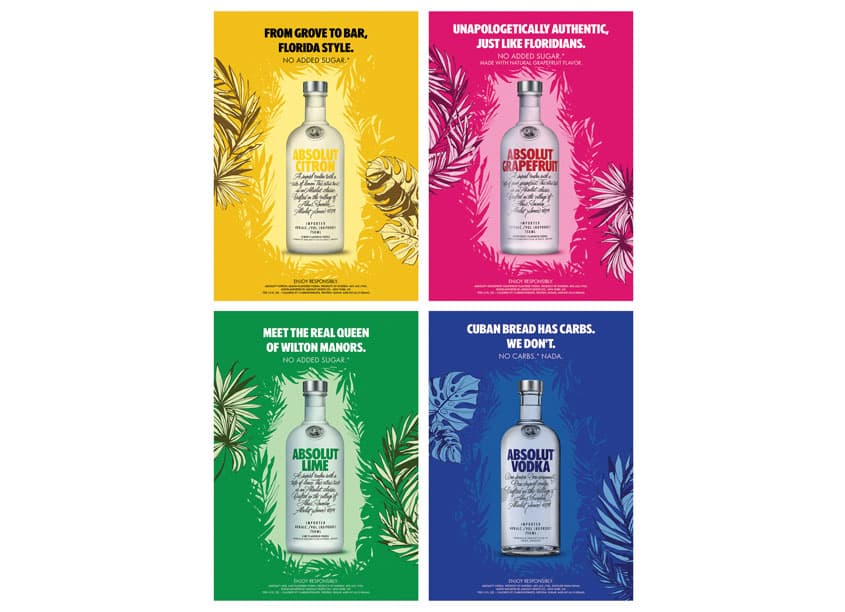 Absolut Midtown Takeover Posters