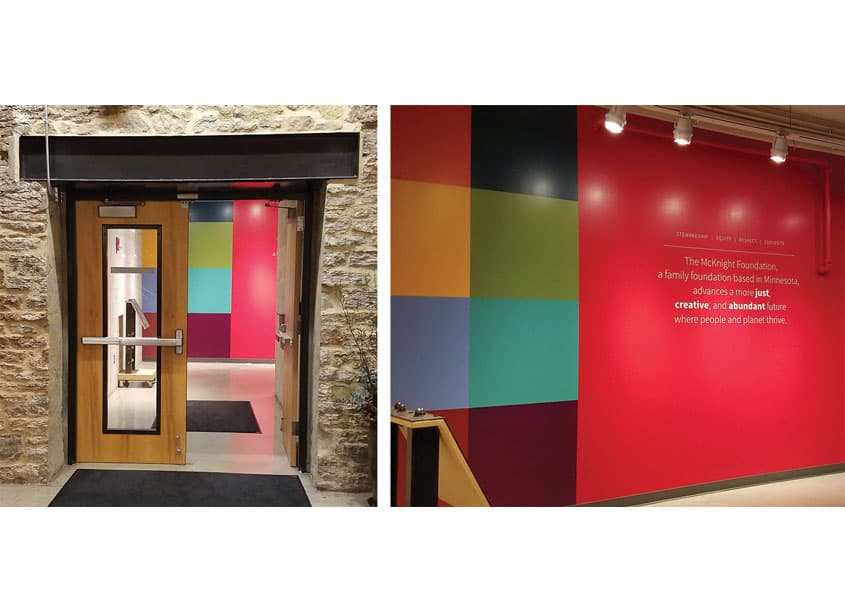 Visitor Welcome Wall