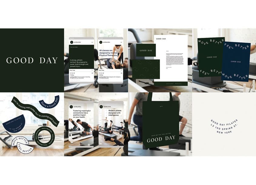 Good Day Pilates Branding