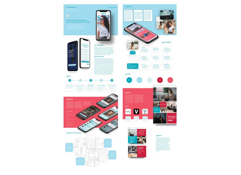 Vibes — Student Design — by University of Central Oklahoma, School of Design — 2019 GDUSA award winner
