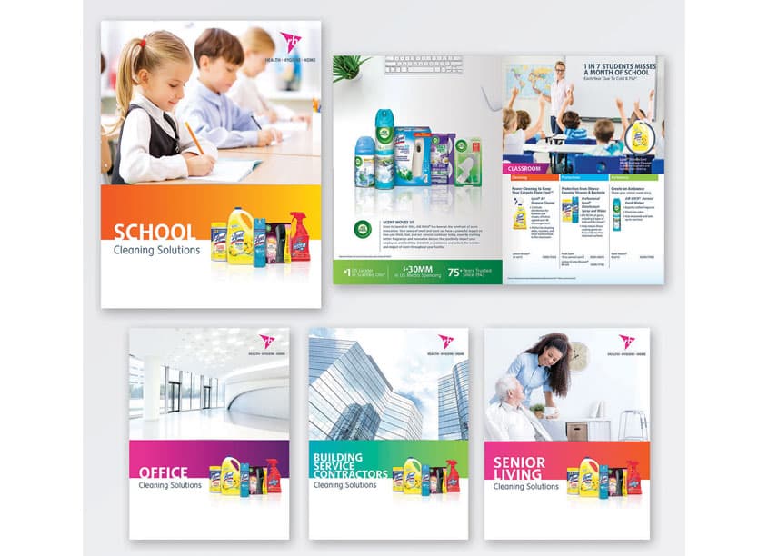 Professional Division Product Brochures — Brochures & Collateral design — by Vision Creative Group — 2019 GDUSA award winner