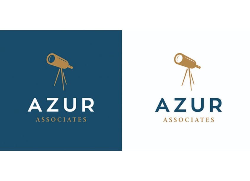 Azur Associates Logo Design