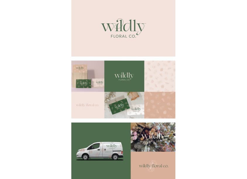 Wildly Floral Co. Branding