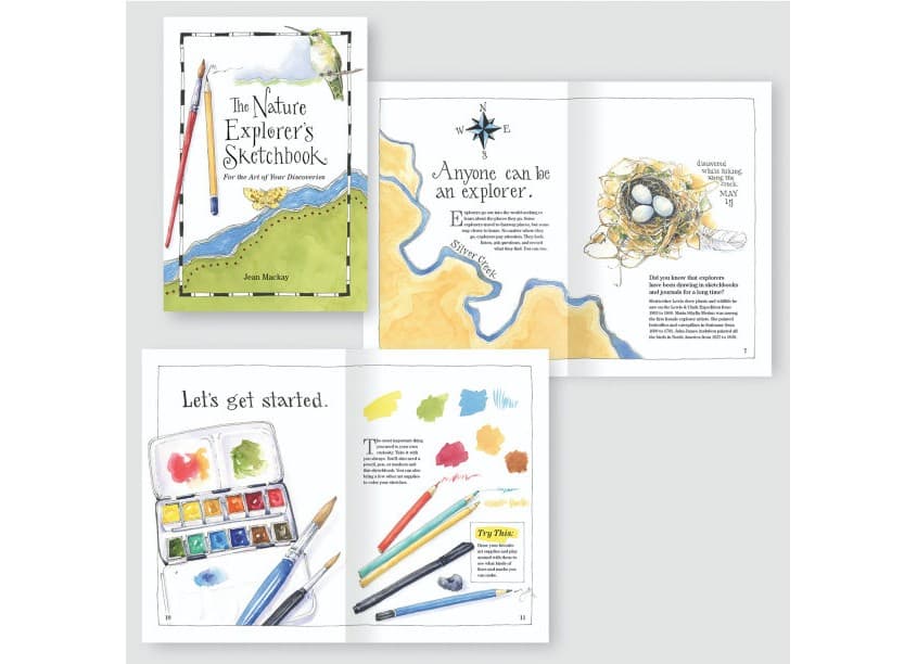 The Nature Explorer's Sketchbook