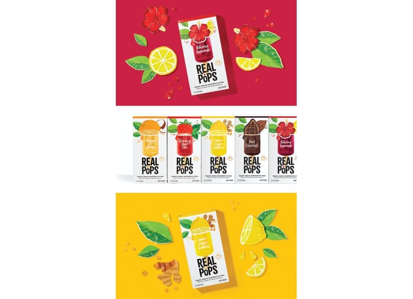 Real Pops Packaging Redesign
