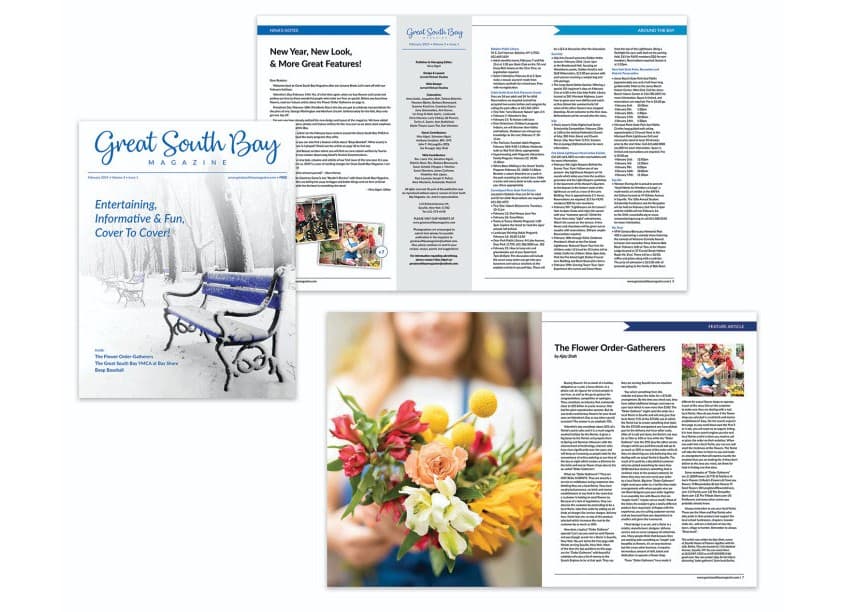Great South Bay Magazine Design