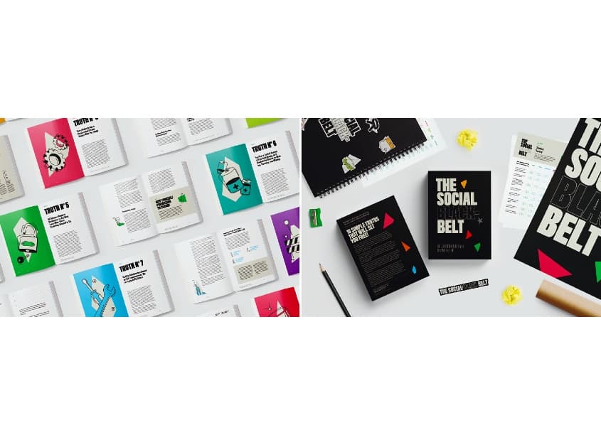 The Social Black Belt Book Design