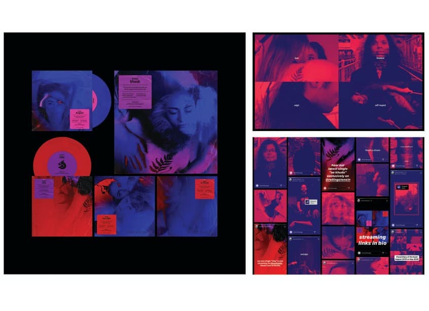 Khwab Album (LP) Branding