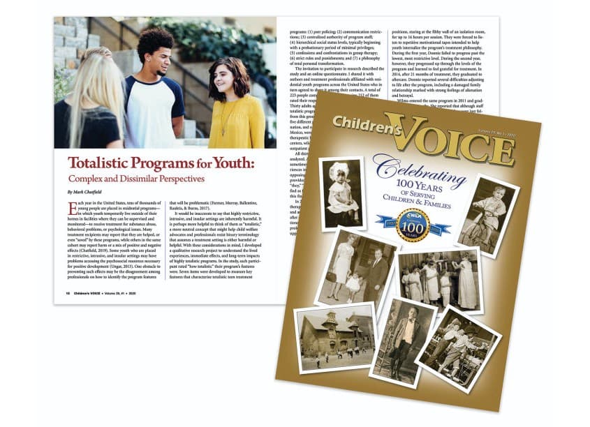 Children's Voice Magazine, Volume 29, #1