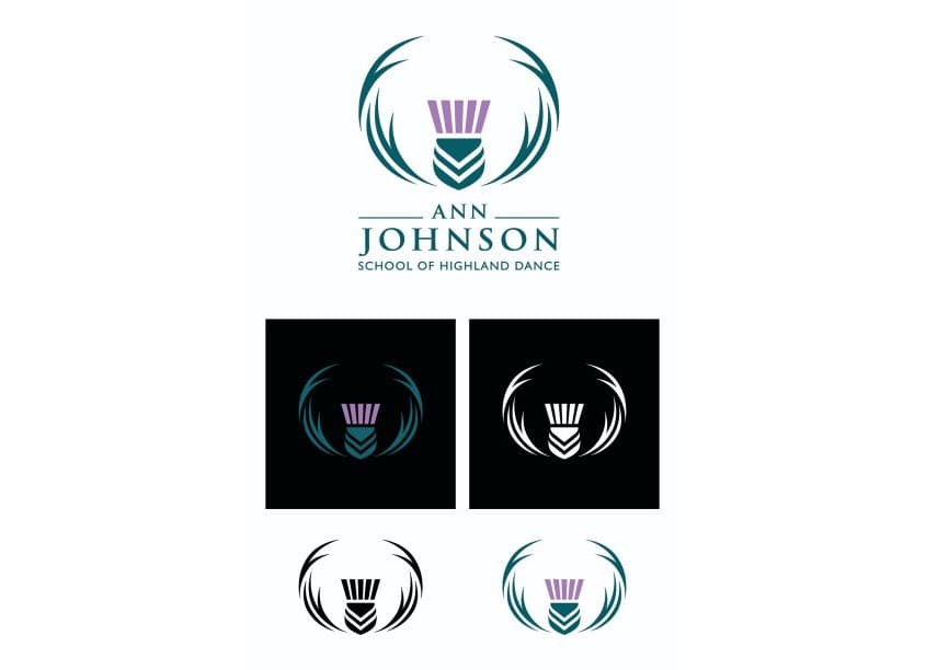 Ann Johnson School of Highland Dance Logo